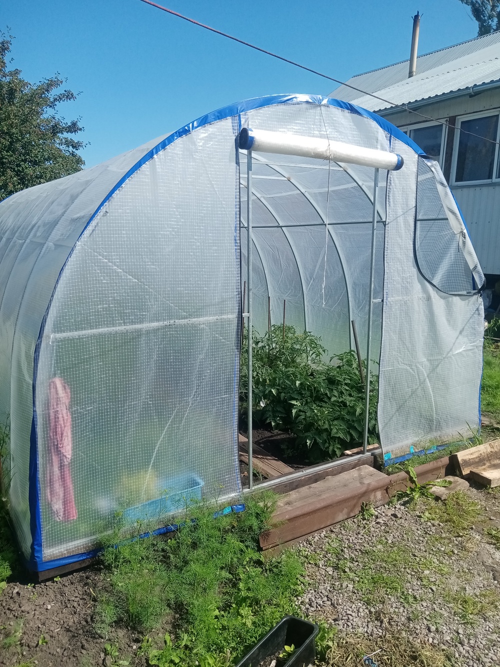 Чехол для теплицы из армироанной плёнки